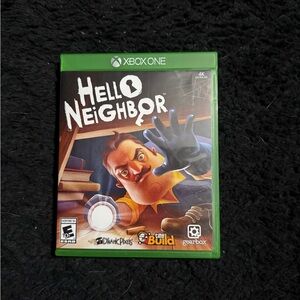Hello Neighbor Xbox One Game - Green Case